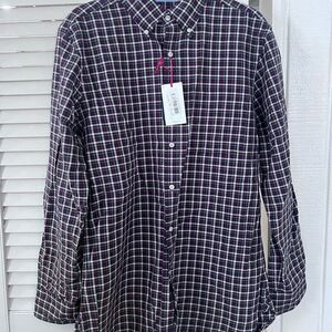 Men's Plaid Button-Down Shirt